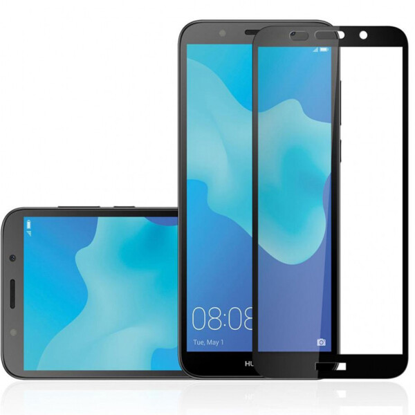 

HUAWEI Y6 2018 Full Glue (0.3 мм, 2.5D, чёрное) (23539)