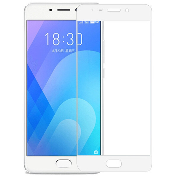 

MEIZU Pro 6/Pro 6s (0.3 мм, 2.5D, с белым Silk Screen покрытием) (17681)
