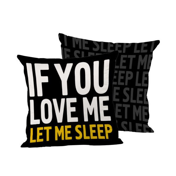 

Подушка декоративная шелковая Presentville If you love me 45x45 см