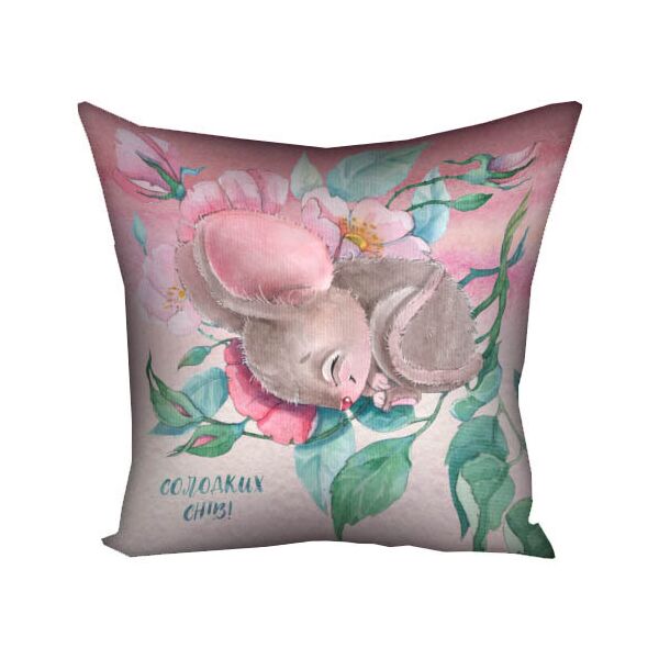 

Подушка с принтом Presentville Солодких снів! 40x40 см