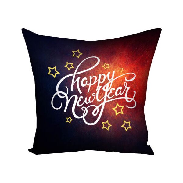 

Подушка с принтом Presentville Happy New Year 40x40 см