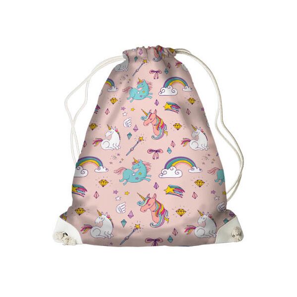 

Рюкзак-мешок MINI Presentville Единороги и радуга 26x36 см