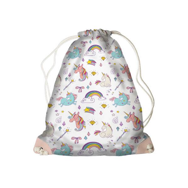 

Рюкзак-мешок MINI Presentville Единороги и радуга 26x36 см