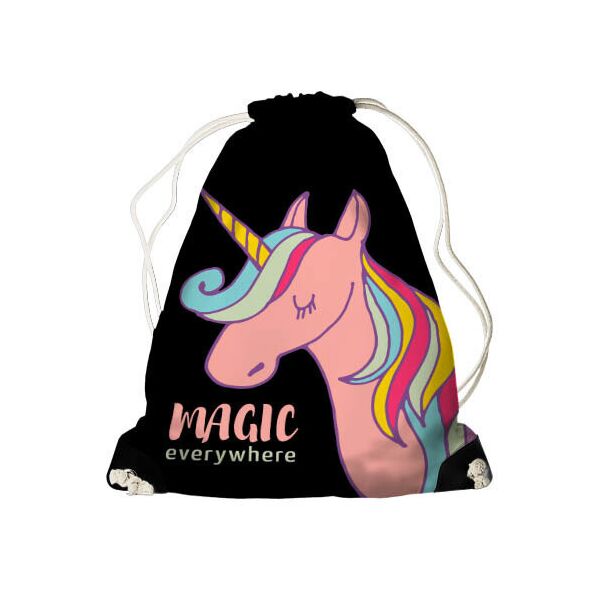 

Рюкзак-мешок MINI Presentville Единорог Magic everywhere 26x36 см