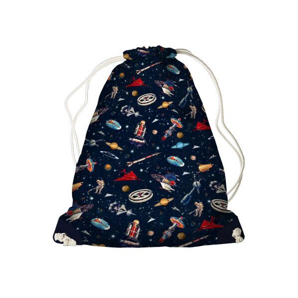 

Рюкзак-мешок MINI Presentville Космос на темно-синем фоне 26x36 см