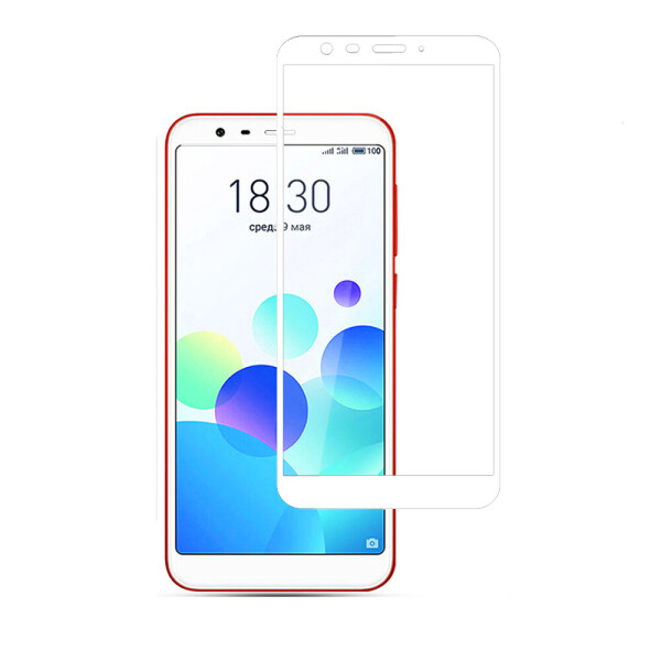 

MEIZU Pro 7 Plus (0.3 мм, 2.5D, с белым Silk Screen покрытием) (23552)