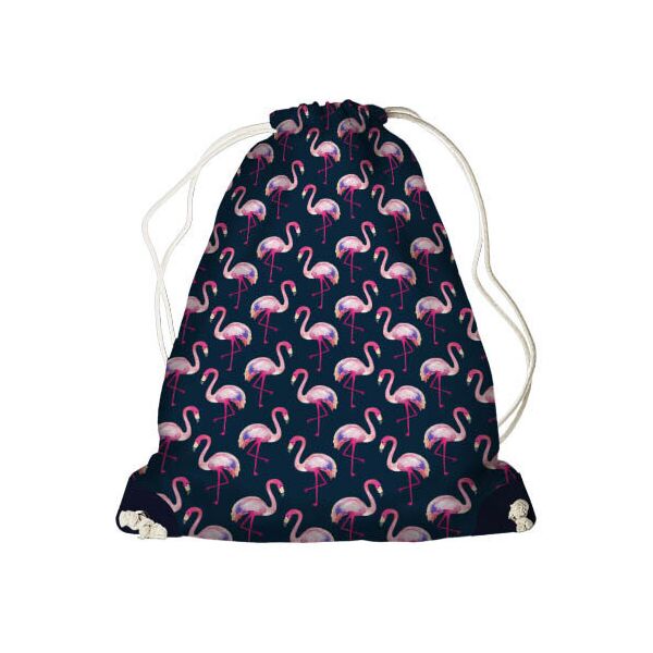 

Рюкзак-мешок MINI Presentville Ночь Фламинго 26x36 см