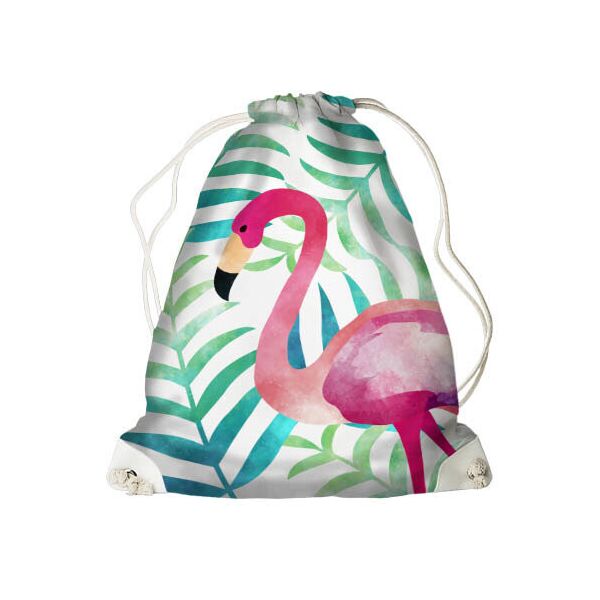 

Рюкзак-мешок MINI Presentville Фламинго и пальмы 26x36 см