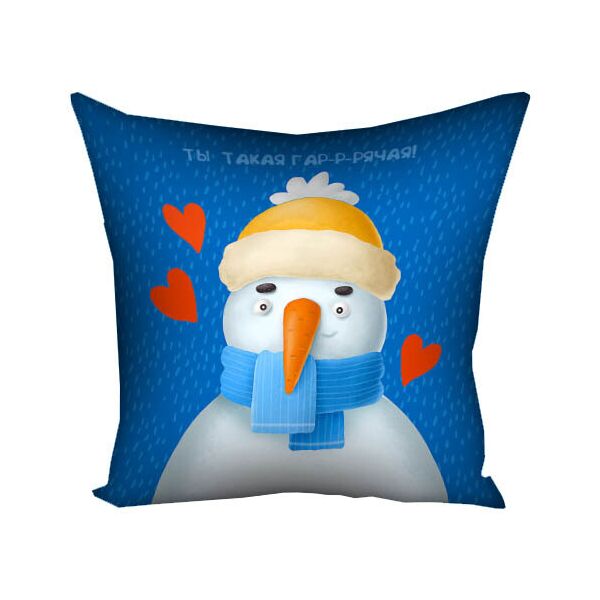 

Подушка с принтом Presentville Ты такая гар-р-рячая! 40x40 см