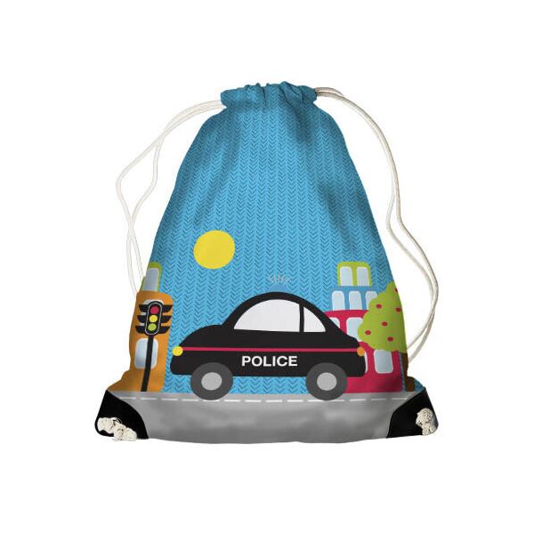 

Рюкзак-мешок MINI Presentville Полиция 26x36 см
