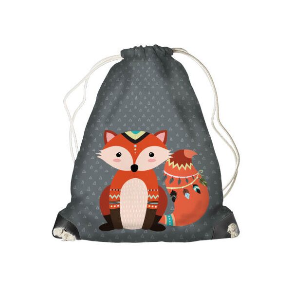 

Рюкзак-мешок MINI Presentville Лиса-индеец 26x36 см