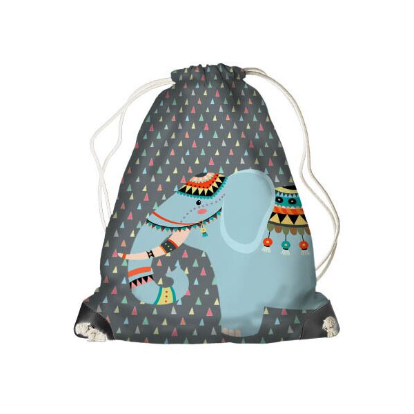 

Рюкзак-мешок MINI Presentville Слон-индеец 26x36 см