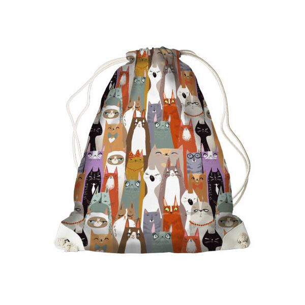 

Рюкзак-мешок MINI Presentville Коты 26x36 см