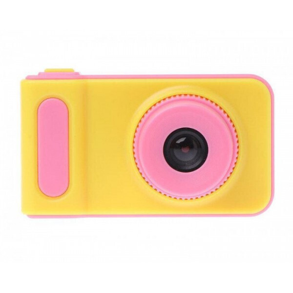 

Детский фотоаппарат Summer Kids Camera V7 S цифровая детская фотокамера Yellow/Pink