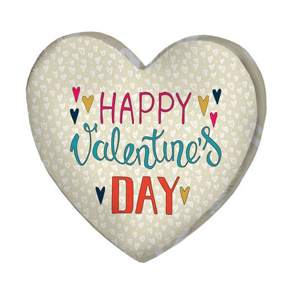 

Подушка сердце 3D Presentville Happy Valentine`s day 40х40х7,5 см
