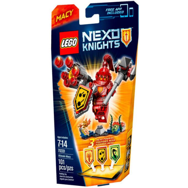 

LEGO NEXO KNIGHTS Мэйси - Абсолютная сила (70331)