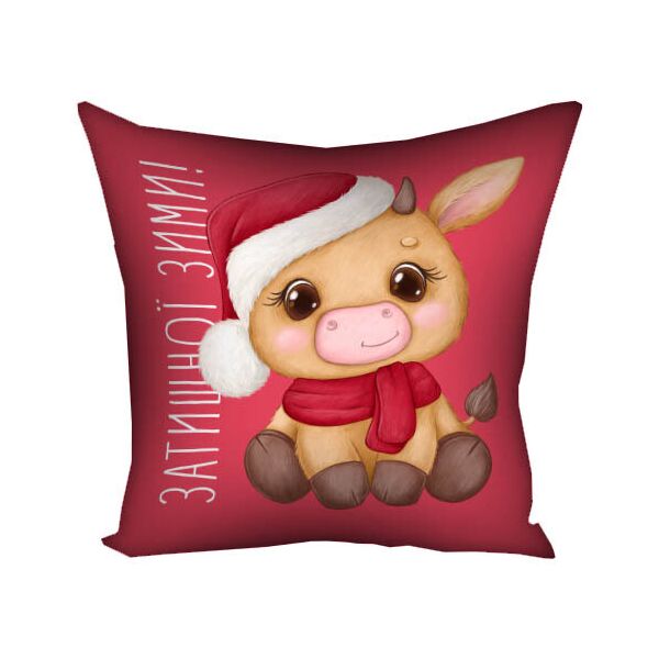 

Подушка с принтом Presentville Затишної зими! 40x40 см