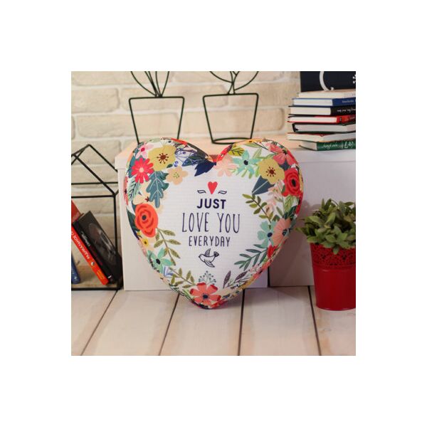 

Подушка сердце 3D Presentville Just love you everyday 40х40х7,5 см