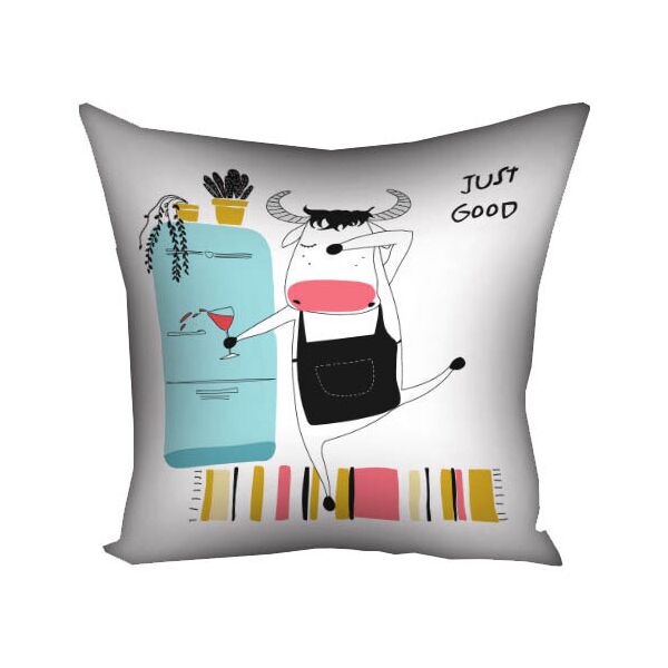 

Подушка с принтом Presentville Just good 40x40 см