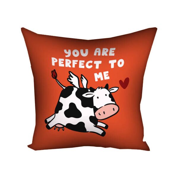 

Подушка с принтом Presentville You are perfect to me 40x40 см