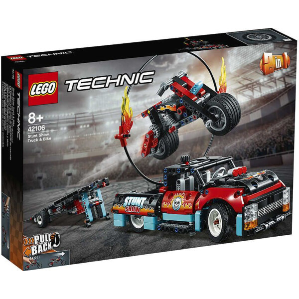 

LEGO Technic Шоу трюков на грузовиках и мотоциклах (42106)