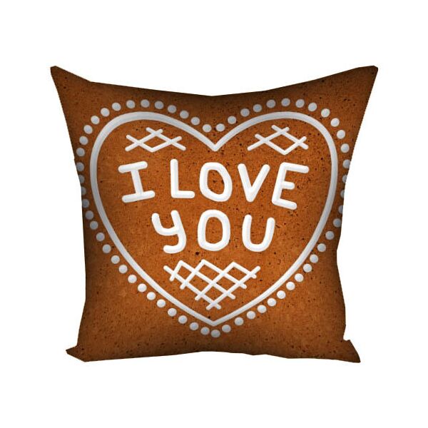 

Подушка с принтом Presentville I love you 30x30 см