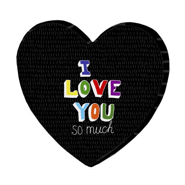 

Подушка сердце 3D Presentville I love you so much 40х40х7,5 см