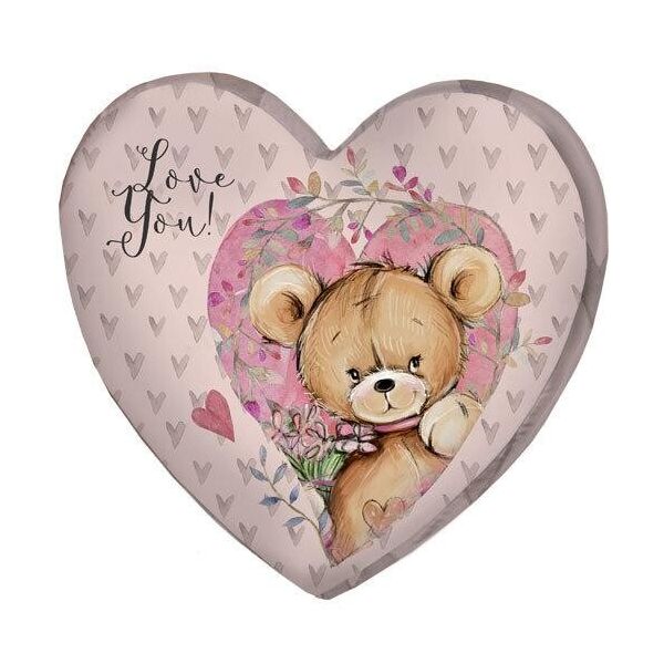 

Подушка сердце 3D Presentville Love you! 40х40х7,5 см