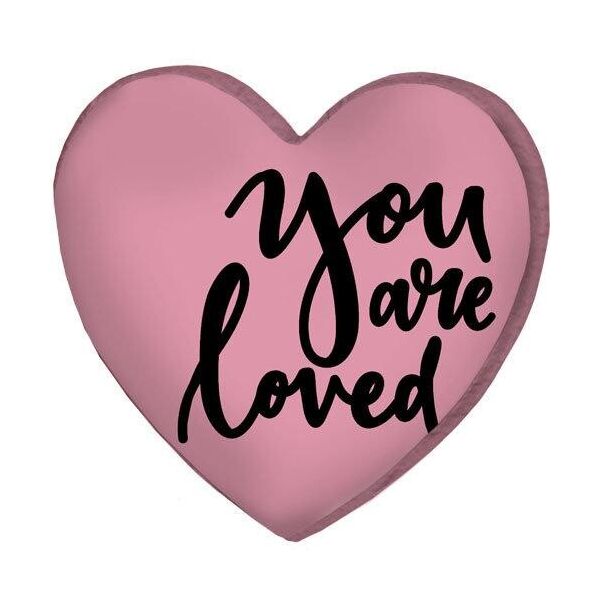 

Подушка сердце 3D Presentville You are loved 40х40х7,5 см
