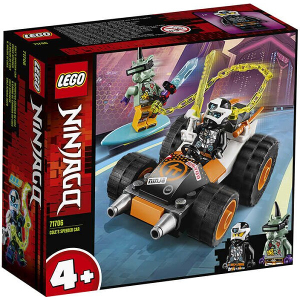

LEGO NINJAGO Скоростной автомобиль Коула (71706)
