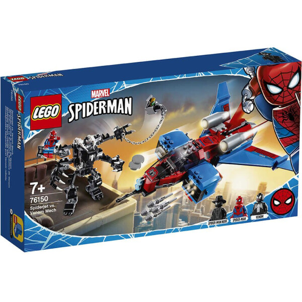 

LEGO Super Heroes Реактивный самолёт Человека-Паука против Робота Венома (76150)