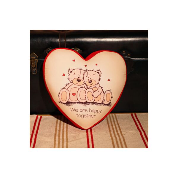 

Подушка сердце 3D Presentville We are happy together 40х40х7,5 см