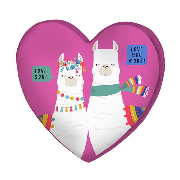 

Подушка сердце 3D Presentville Love you! Lama 40х40х7,5 см