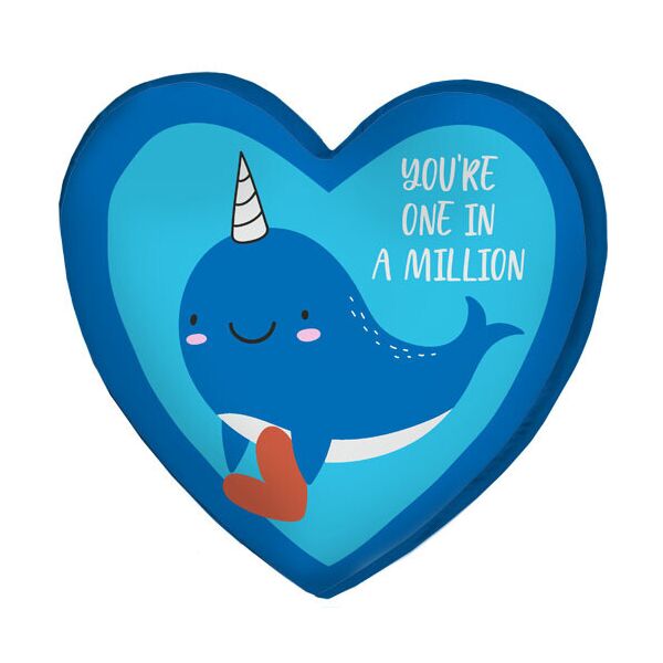 

Подушка сердце 3D Presentville You`re one in a million 40х40х7,5 см