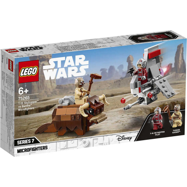 

LEGO Star Wars Микрофайтеры: Скайхоппер T-16 против Банты (75265)