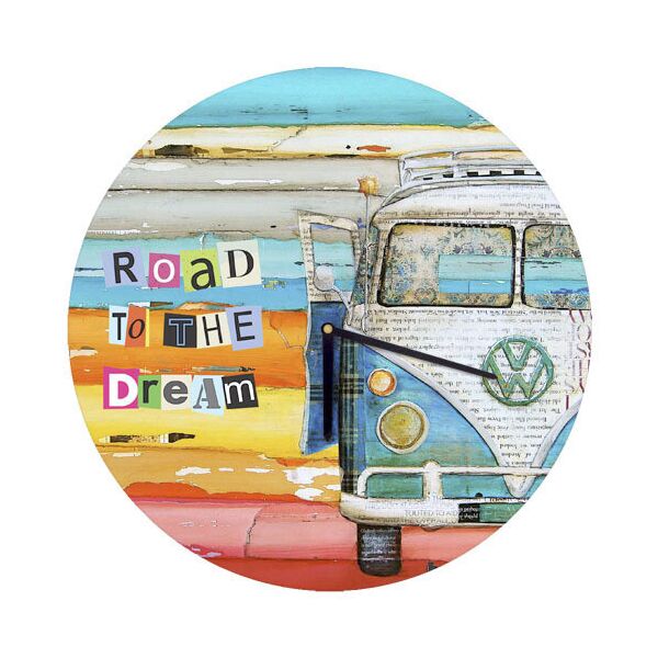 

Часы настенные круглые Presentville Road to the dream 36 см