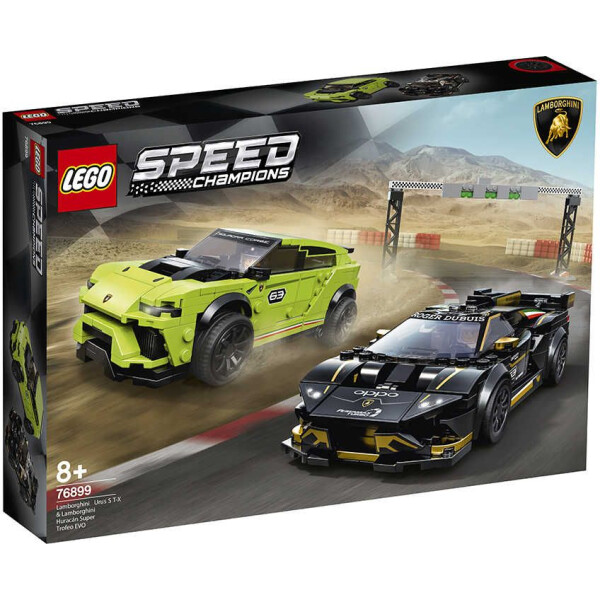 

LEGO Speed Champions Lamborghini Urus ST-X & Lamborghini Huracán Super Trofeo EVO (76899)