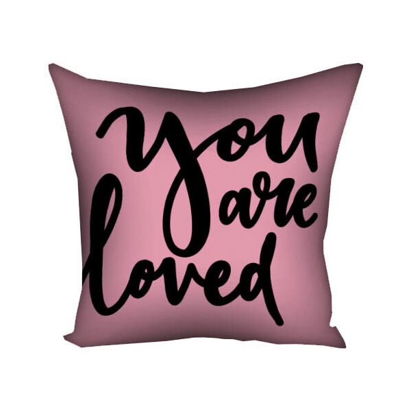 

Подушка с принтом Presentville You are loved 30x30 см
