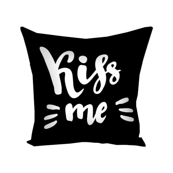 

Подушка с принтом Presentville Kiss me 30x30 см