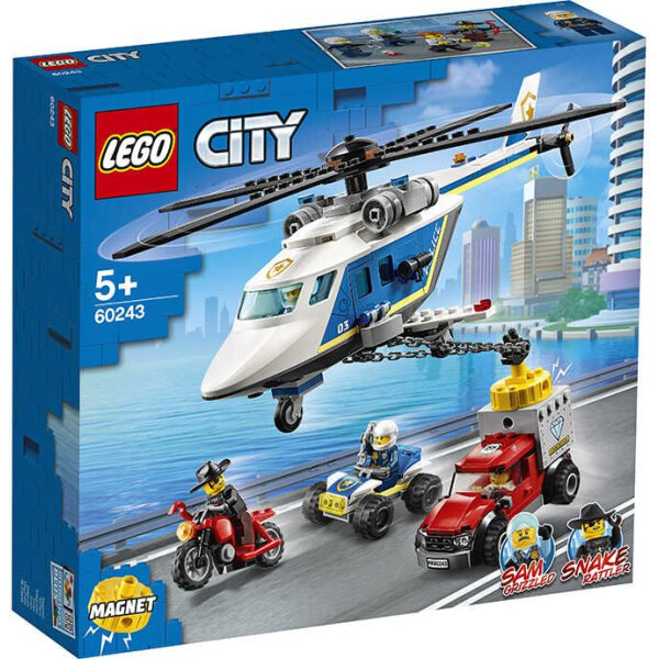 

LEGO City Погоня на полицейском вертолёте (60243)