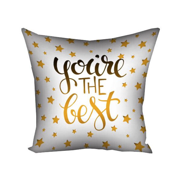 

Подушка с принтом Presentville You`re the best 30x30 см