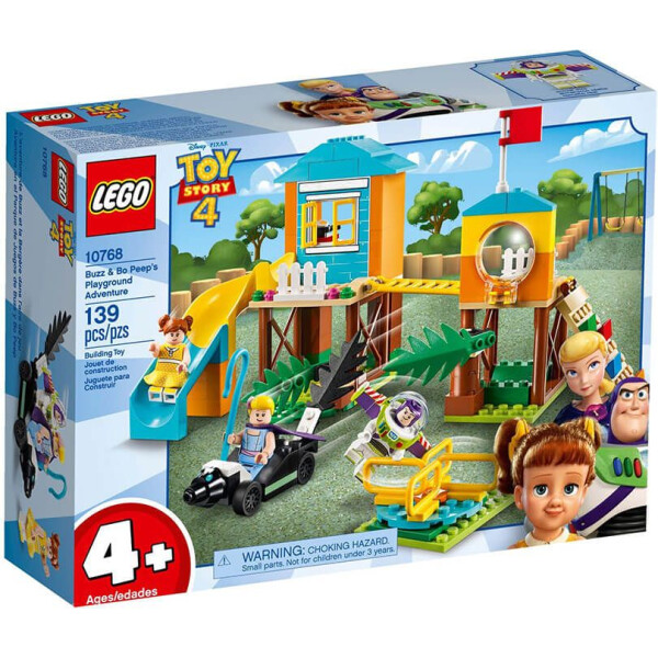 

LEGO Toy Story 4 Приключение Базза и Бо Пипа на детской площадке (10768)