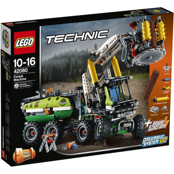 

LEGO Technic Лесозаготовительная машина (42080)