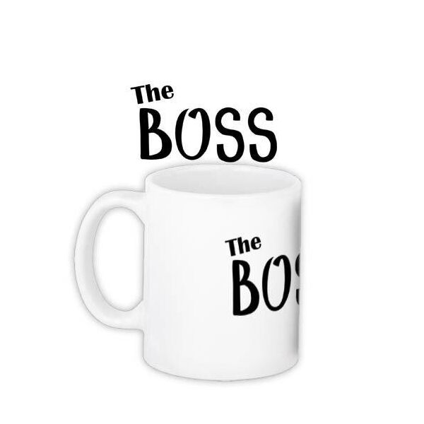 

Кружка с принтом Presentville The boss 330 мл
