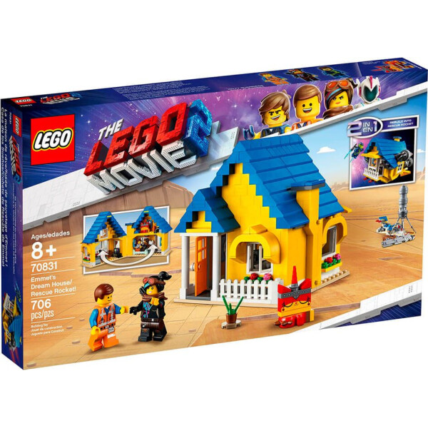 

LEGO Movie Дом мечты Эммета / Спасательная ракета! (70831)