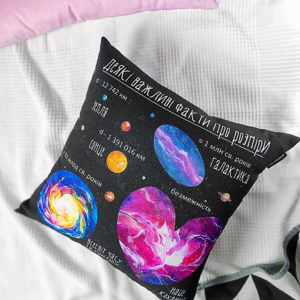 

Подушка с принтом Presentville Деякі важливі факти про розміри 30x30 см