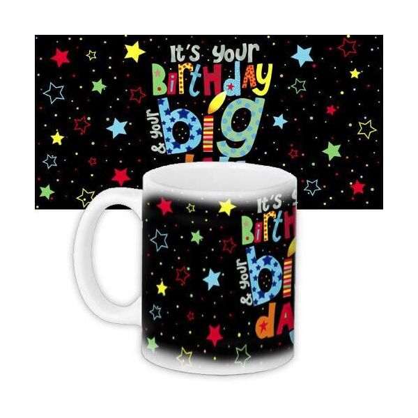 

Кружка с принтом Presentville Birthday 330 мл