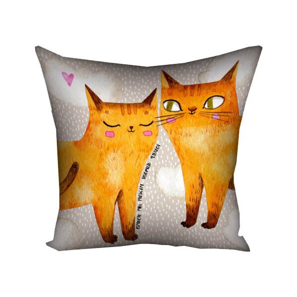 

Подушка с принтом Presentville Вместе мы можем творить чудеса 30x30 см