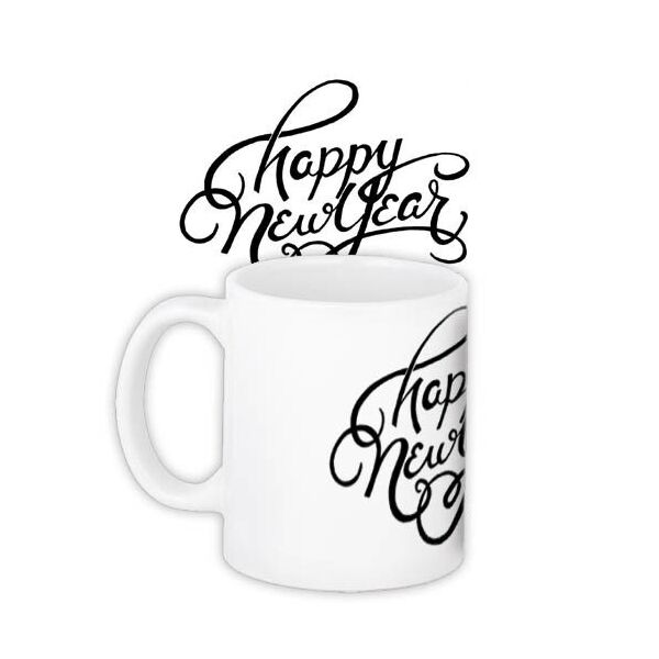 

Кружка с принтом Presentville Happy New Year 330 мл