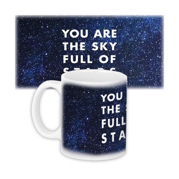 

Кружка с принтом Presentville You are the sky full of stars 330 мл
